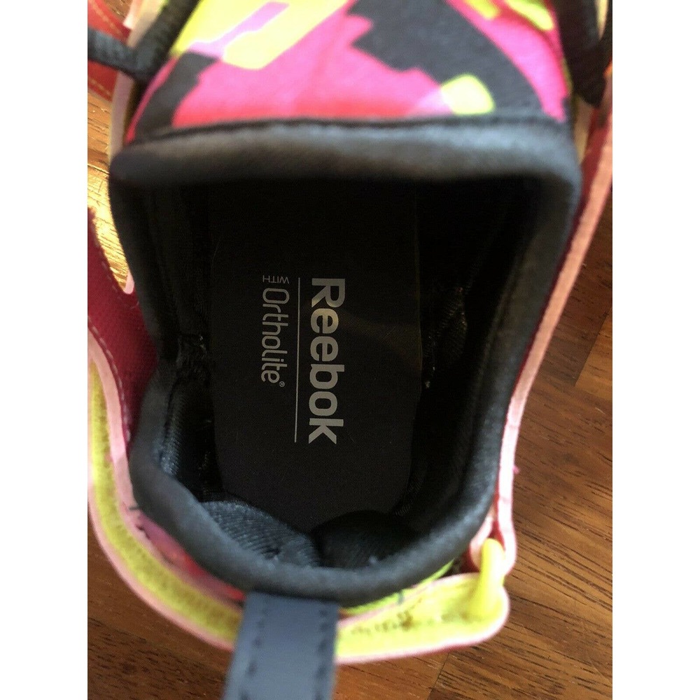 Women's Size 5.5 Reebok Nanoweb ZRated Workout Trainers Shoes Ortholite Bright - Picture 6 of 9